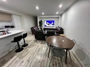 Kuchyň nebo kuchyňský kout v ubytování Comfort Stay Clyde north