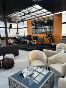 Posezení v ubytování Borelie Guest House