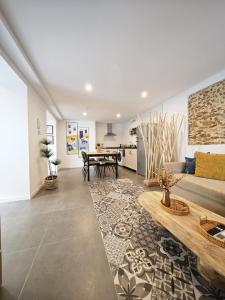 Kuchyň nebo kuchyňský kout v ubytování Apartamento El Tanguillo Little Apartments