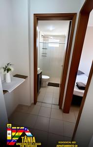 Koupelna v ubytování Apartamentos próximo ao Vitória Régia