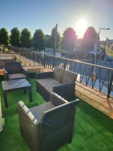 Naturlandskabet i nærheden af lejligheden