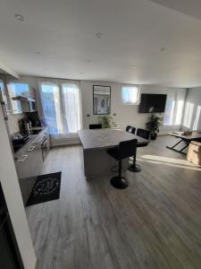 Et tv og/eller underholdning på Le Jenner - Magnifique appartement - 1 Ch - Balcon