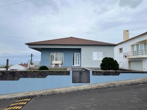 Bygningen som feriehuset ligger i