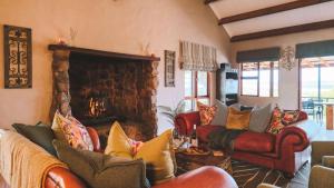 Et opholdsområde på Breathe Accommodation