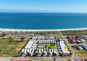 En generel havudsigt eller havudsigten taget fra villaen