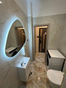 Koupelna v ubytování NOVA LUXURY DESIGN