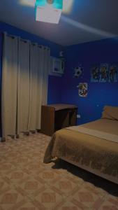 Postel nebo postele na pokoji v ubytování La Lomita