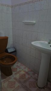 Koupelna v ubytování La Lomita + 11 fotografií