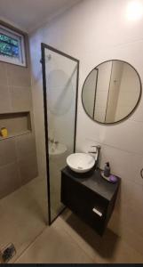 Koupelna v ubytování Casa quinta El Paraiso