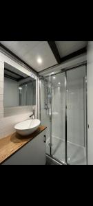 Et badeværelse på Zajazd Józef Tiny House