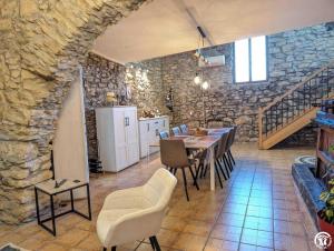 Køkken eller tekøkken på La maison millesime