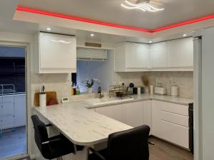 Kuchyň nebo kuchyňský kout v ubytování Modern Elegant Home