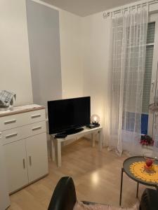 TV/trung tâm giải trí tại Pension Doreen Nieswand