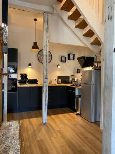 Køkken eller tekøkken på superbe duplex