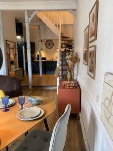 Et opholdsområde på superbe duplex