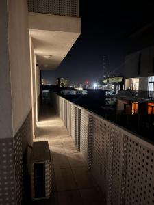 En balkon eller terrasse på Casa YETI