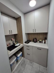 Nhà bếp/bếp nhỏ tại Pokoje na Wzgórzu