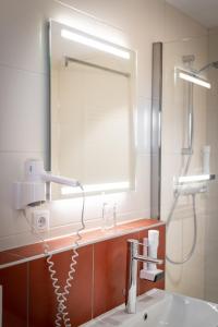 Koupelna v ubytování Gasthof Martinhof