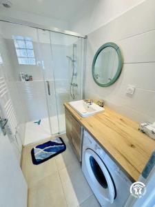 Et badeværelse på La maisonnette