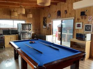 Biliár nebo kulečník v ubytování Chiloé,Curaco de Velez casa de veraneo