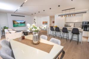 Køkken eller tekøkken på Myk Beach