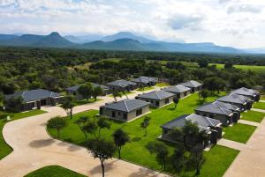 Naturlandskabet i nærheden af lodgen