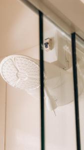 Koupelna v ubytování Hostel Barra 163