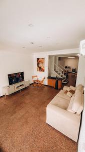 TV a/nebo společenská místnost v ubytování Hostel Barra 163