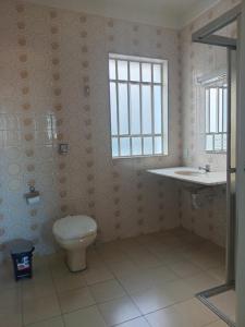 Phòng tắm tại Capsula Residence Hotel