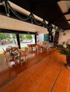 En restaurant eller et andet spisested på Hotel Casa ixtapan
