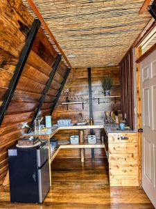 Køkken eller tekøkken på Chalet Tutti