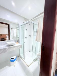 Phòng tắm tại Vila do Morro Pousada +68 ảnh