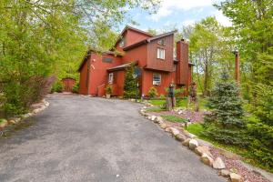 Bygningen som feriehuset ligger i