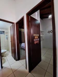 Et badeværelse på Pousada Pipa Bela