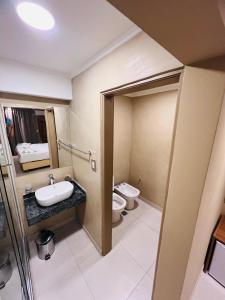 Et badeværelse på Hotel Mosqoy