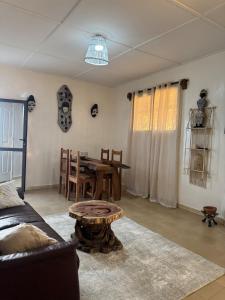 Posezení v ubytování Maison Diop