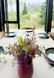 Naturlandskabet i nærheden af feriehuset