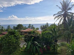 a view of the ocean from a resort at El Diamante - Playa Hermosa in Playa Hermosa