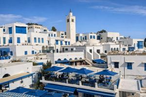 Bygningen som villaen ligger i