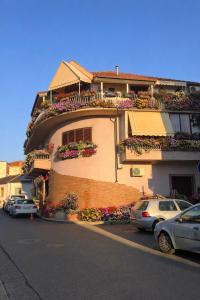 Bygningen som lejlighedshotellet ligger i