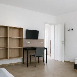 Et tv og/eller underholdning på Monteurzimmer24-Leuna