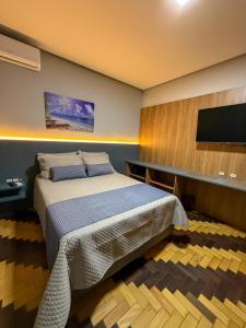 Krevet ili kreveti u jedinici u okviru objekta Casa Ponte