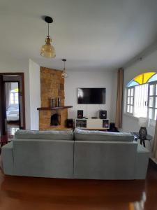 TV/trung tâm giải trí tại Mansion in the mountains