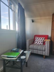 Et opholdsområde på Bridge Street Homestay