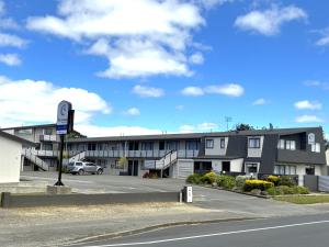 Bygningen som motellet ligger i