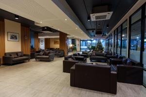 Et opholdsområde på Prom Hotel