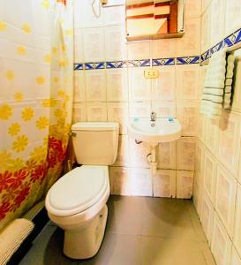 Phòng tắm tại Central Apart Hotel