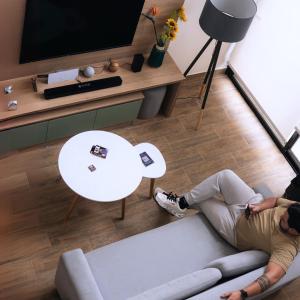 Et tv og/eller underholdning på Tiny House con Piscina Privada, AC and Starlink + 23 billeder