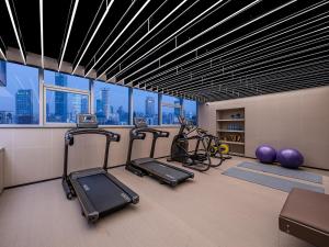 Phòng/tiện nghi tập thể dục tại Orange Crystal Hotel Nanjing Drum Tower