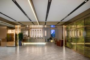 Khu vực sảnh/lễ tân tại Orange Crystal Hotel Nanjing Drum Tower